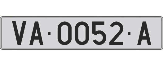 VA0052A matricula larga