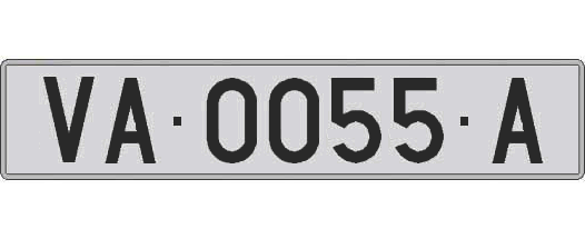 VA0055A matricula larga