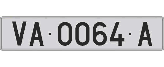 VA0064A matricula larga
