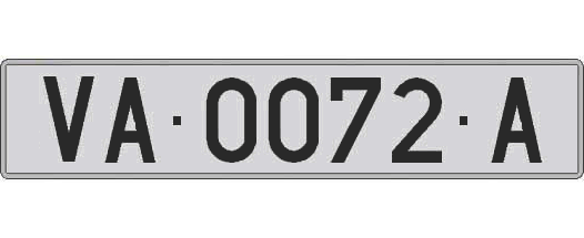 VA0072A matricula larga