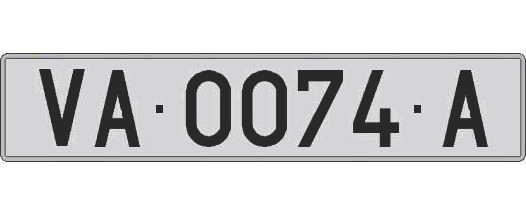 VA0074A matricula larga