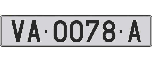 VA0078A matricula larga