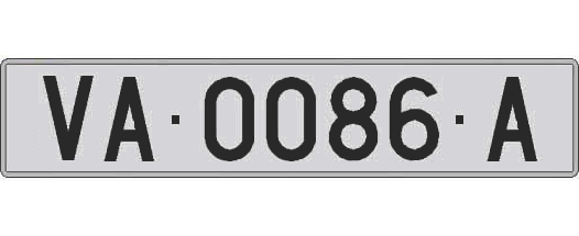 VA0086A matricula larga