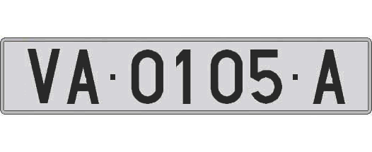 VA0105A matricula larga
