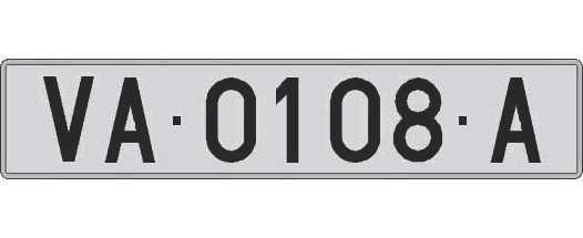 VA0108A matricula larga