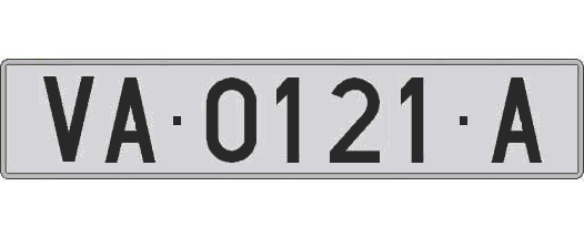 VA0121A matricula larga