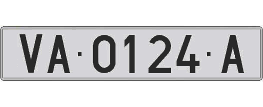 VA0124A matricula larga