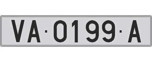 VA0199A matricula larga