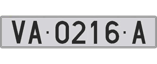 VA0216A matricula larga