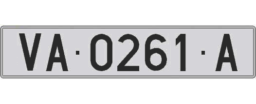 VA0261A matricula larga