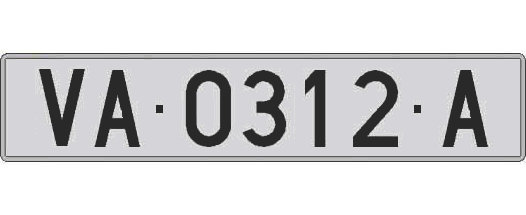 VA0312A matricula larga