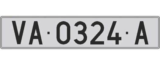 VA0324A matricula larga