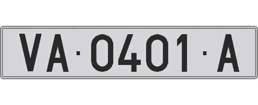VA0401A matricula larga