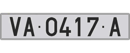 VA0417A matricula larga