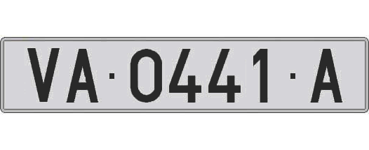 VA0441A matricula larga