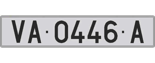 VA0446A matricula larga