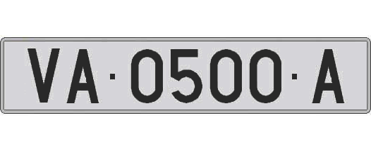 VA0500A matricula larga