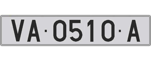 VA0510A matricula larga