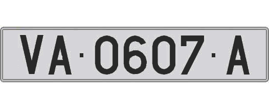 VA0607A matricula larga