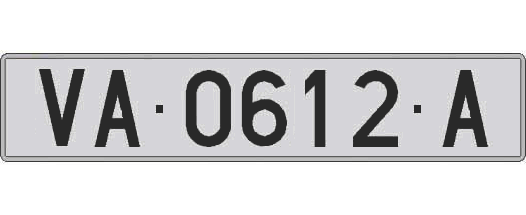 VA0612A matricula larga