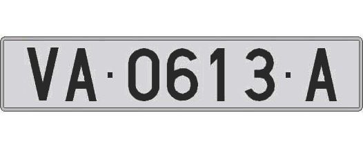 VA0613A matricula larga
