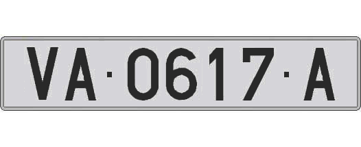 VA0617A matricula larga