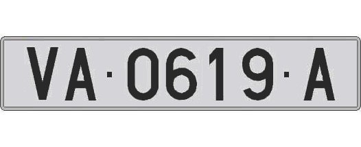 VA0619A matricula larga