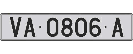 VA0806A matricula larga