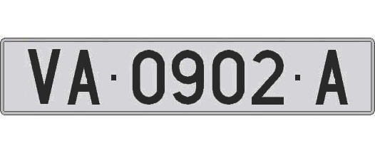 VA0902A matricula larga