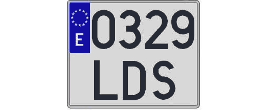 0329LDS matricula cuadrada